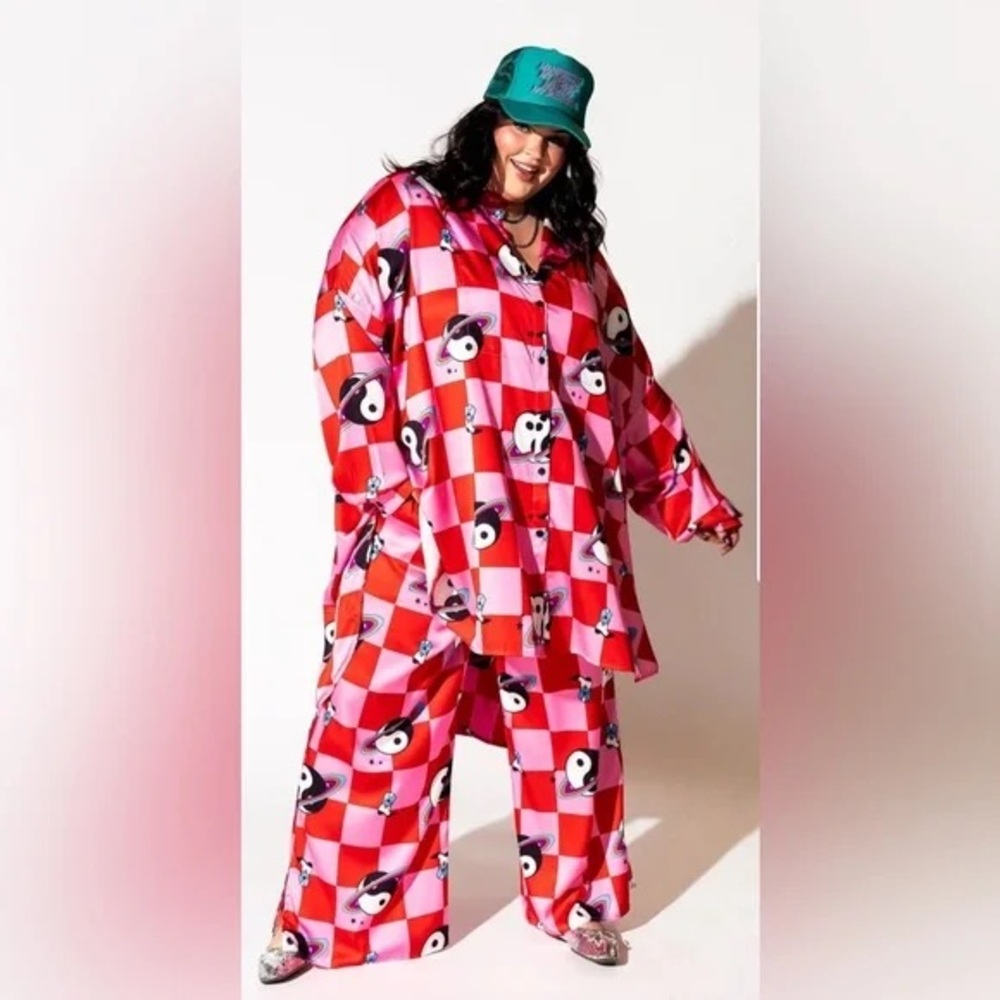 DRESSED IN LALA PLAYSUIT - cosmic cowgirl - small